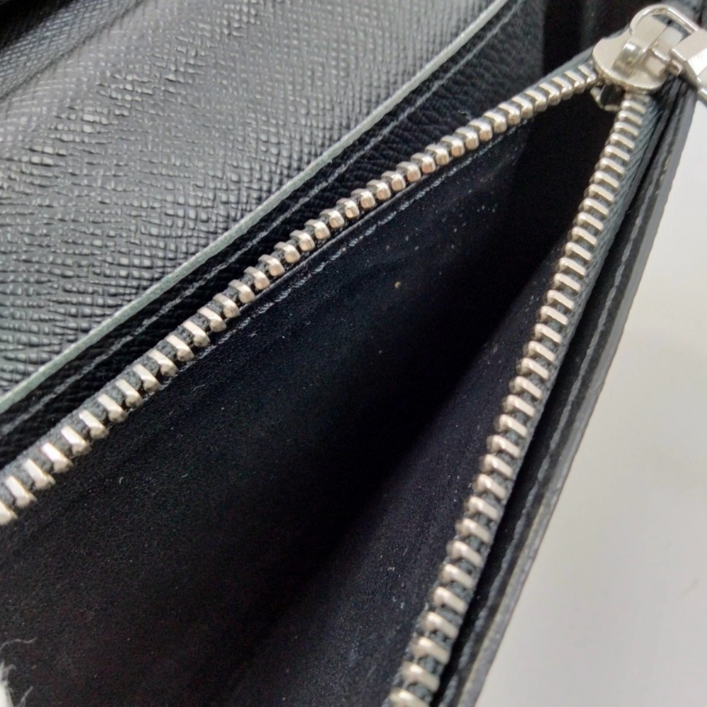 Louis Vuitton LV Long Brazza Wallet Black Damier Graphite - Picture 6 of 9